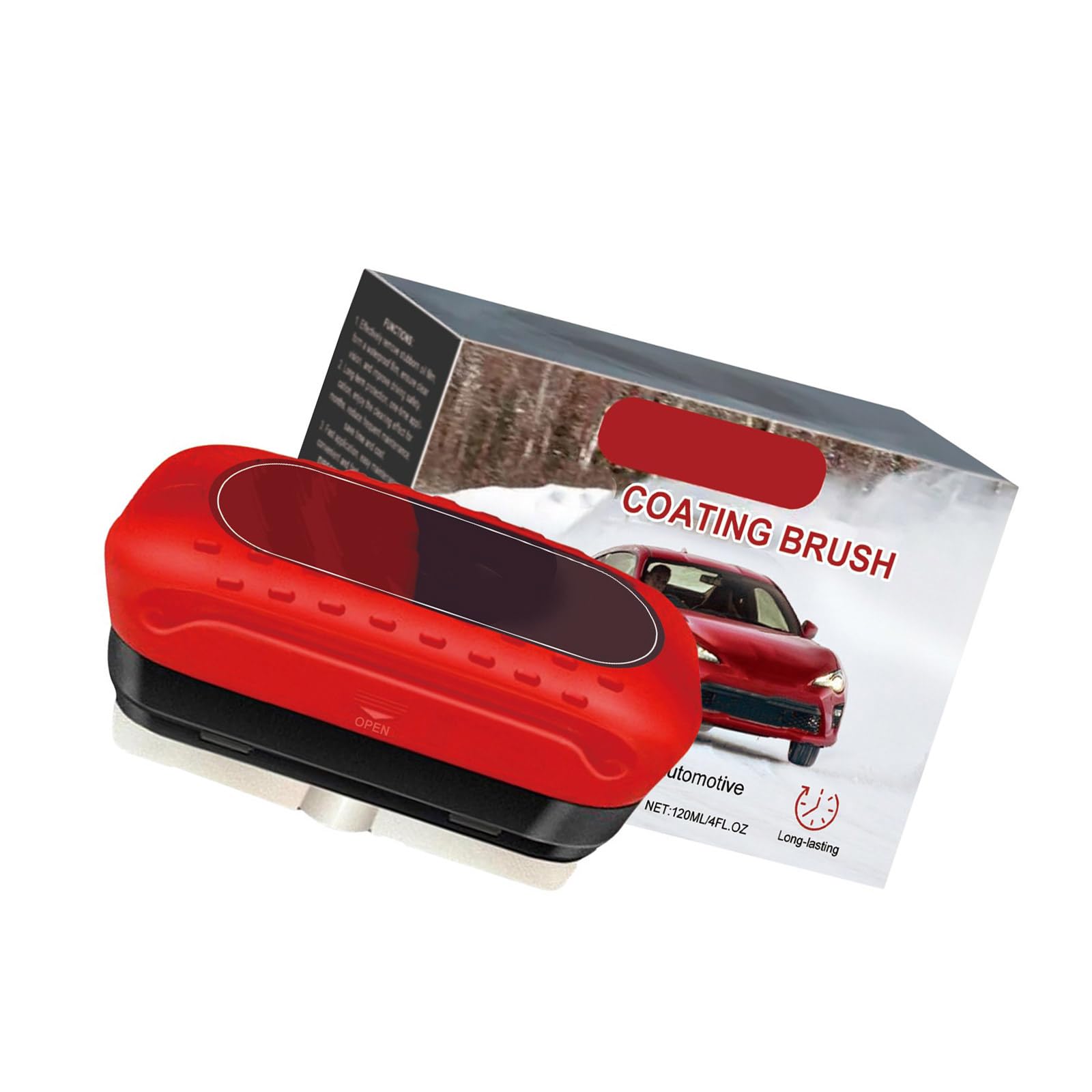 APGLSXY Ergonomic Glass Cleaning Brush for Automotive Use Quick Drying Designs with Technology for Easy Application Coating Car Brush