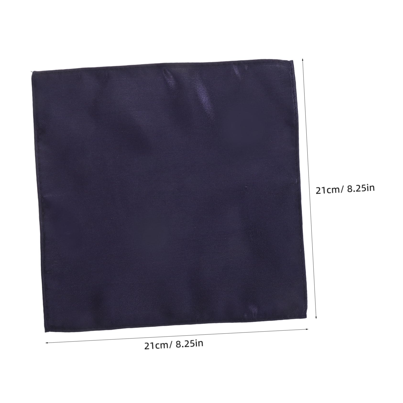 Holibanna Elegant Men's Pocket Square Holder for Suits Tuxedo Handkerchiefs Soft Polyester for Weddings Parties Business Events