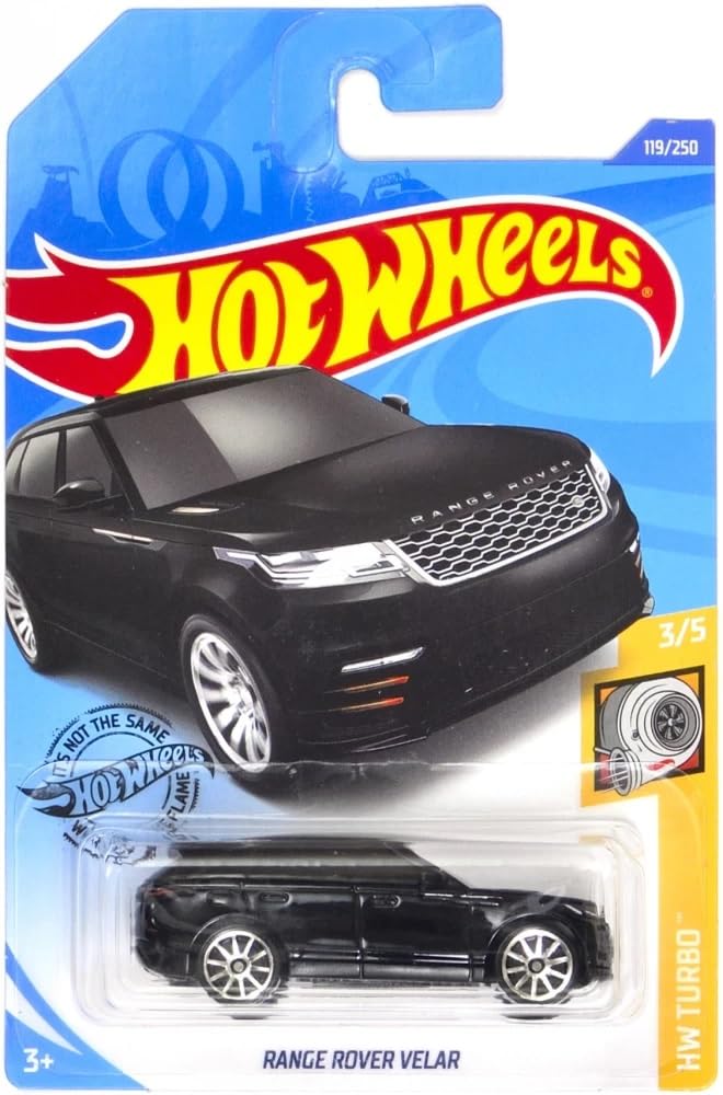 Z & N Trading Hot WHeeLS Velar HW Turbo R a n g e R o v e r, Black - Image 2