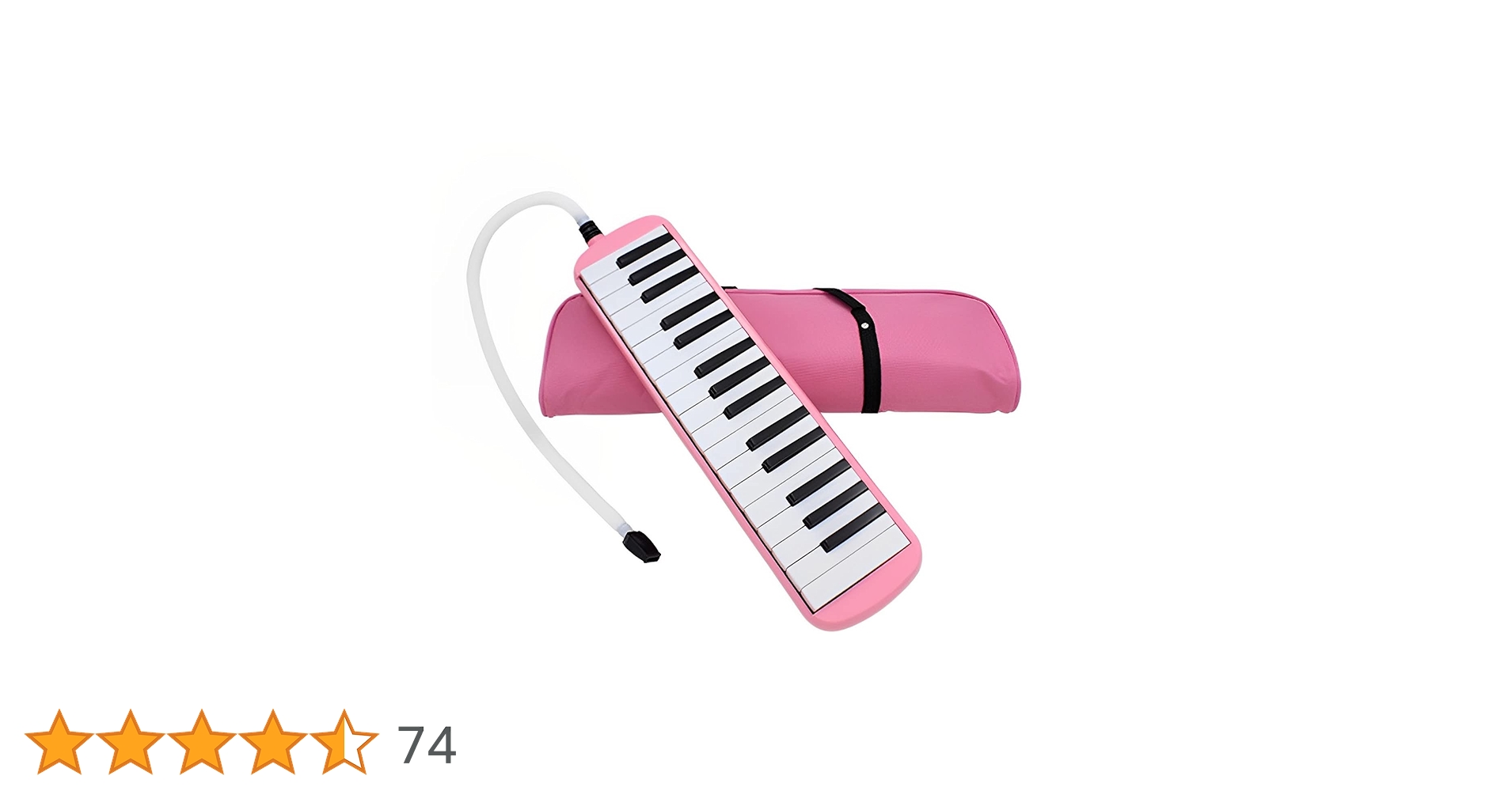 Melodica 32 Piano Keys Piano Instrument With Storage Bag For Beginners Students Music Lovers Wind Musical Instrument(Black) Wind Instrument