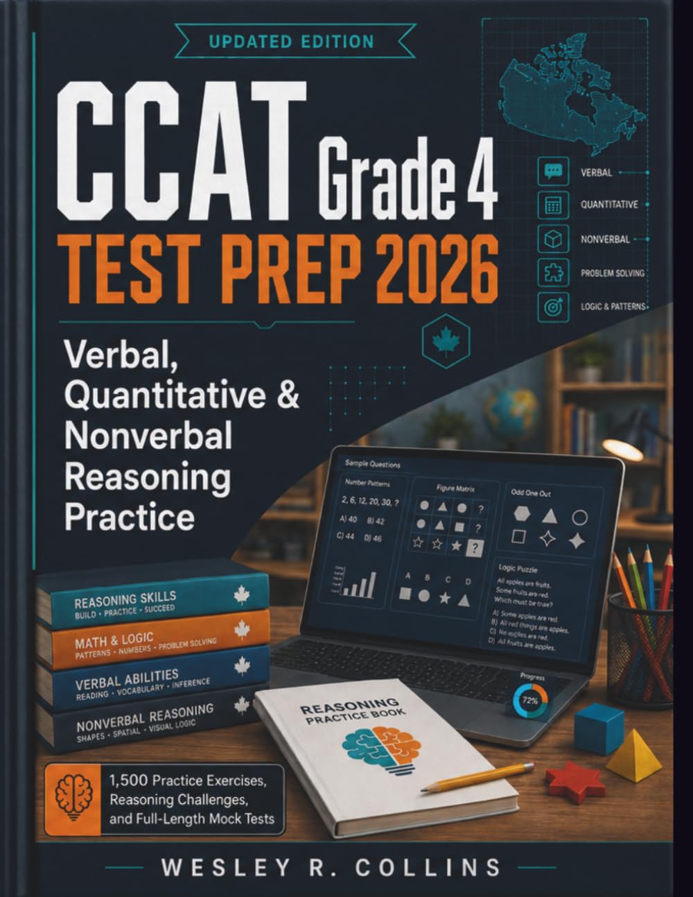 CCA Technician Grade 4 Test Prep 2026: Comprehensive Guide with 1,500 Practice Exercises, Reasoning Challenges, and Full-Length Mock Tests