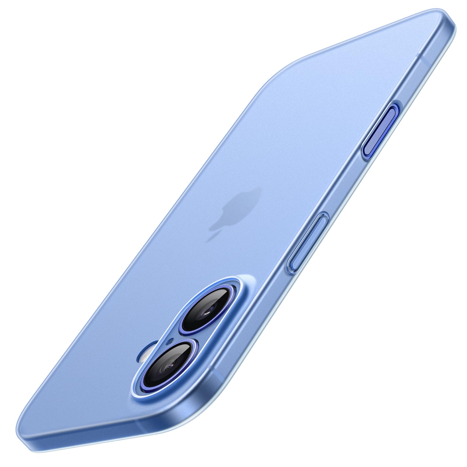 JETech Ultra Slim Case for iPhone 16 6.1 inch, Camera Lens Full Protection, Lightweight Matte Finish PP Hard Minimalist Cover (Blue)