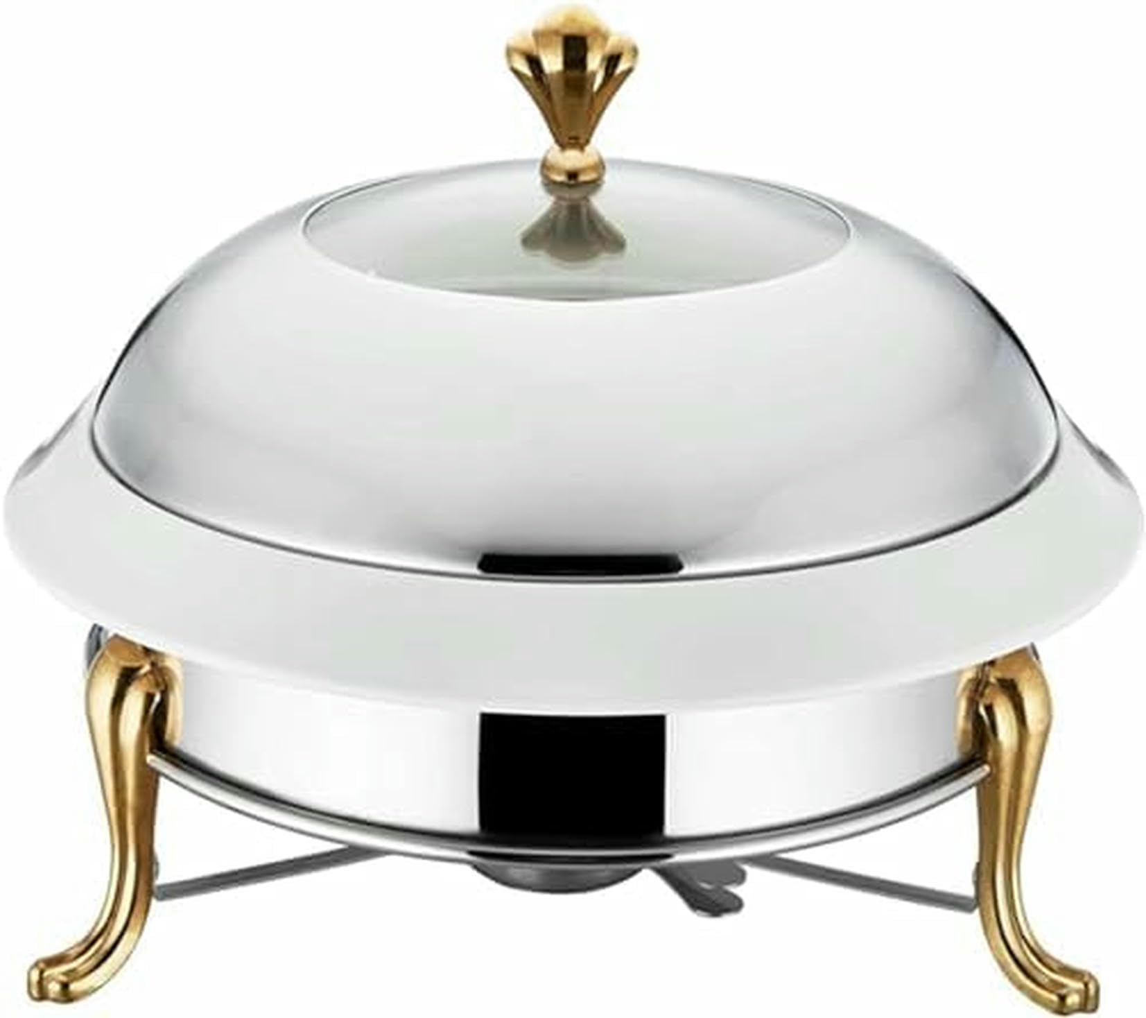 Ensemble plus chaud en acier inoxydable, élégance pour buffet de gala