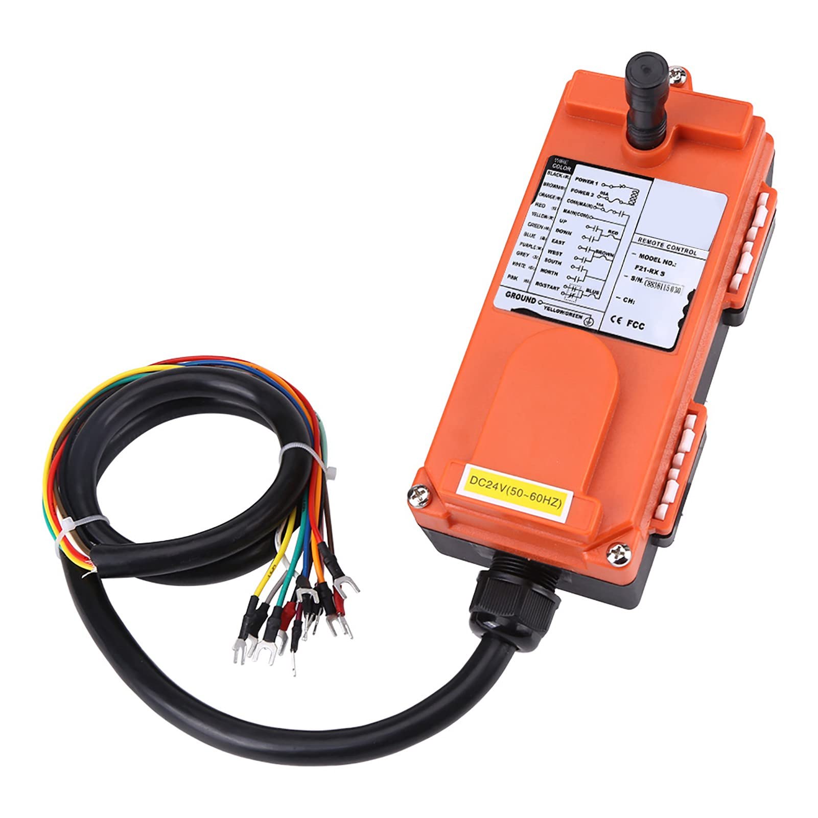 Sorandy Control Remoto de Grúa con 8 Botones de Operación para Elevador