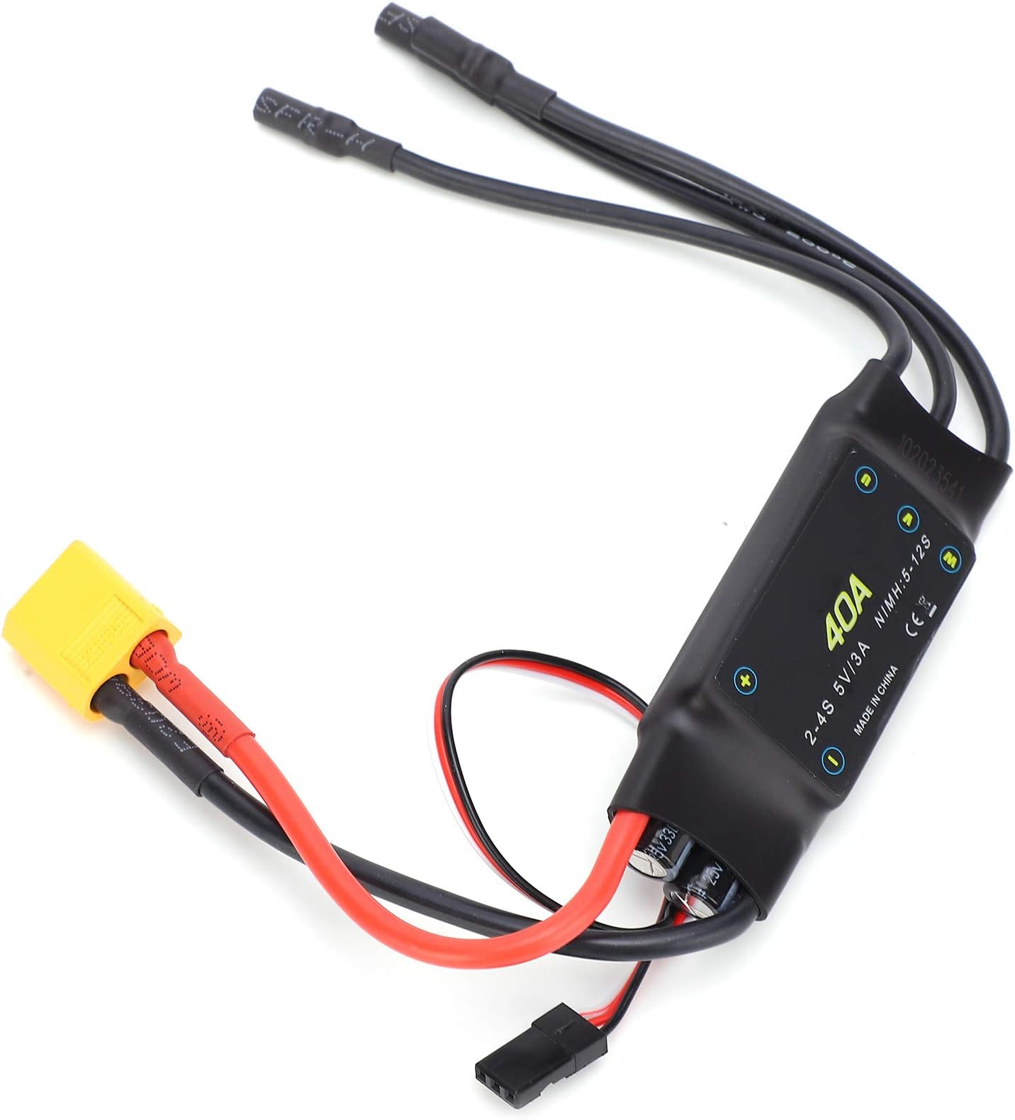 RC Drone ESC, Electronic Speed Controller, Stable Speed Regulation Linearity for Rc Drone Lovers Remote Control Drone