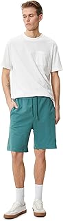 KOTON mens Drawstring Tag Printed Pocket Detail Bermuda Shorts Bermuda Shorts (pack of 1)