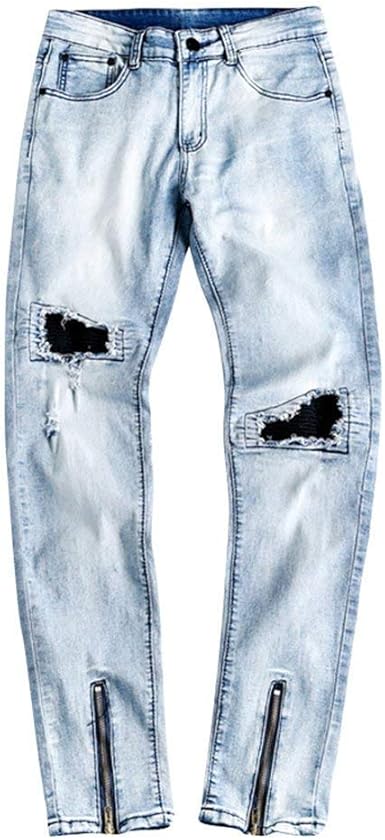Pantalones con cierre en las piernas hombre Outlet