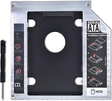 Microcase Laptop Notebook 12.7mm DVD CD Slottan  kinci Harddisk Giri  HDD SSD K zak - AL2979