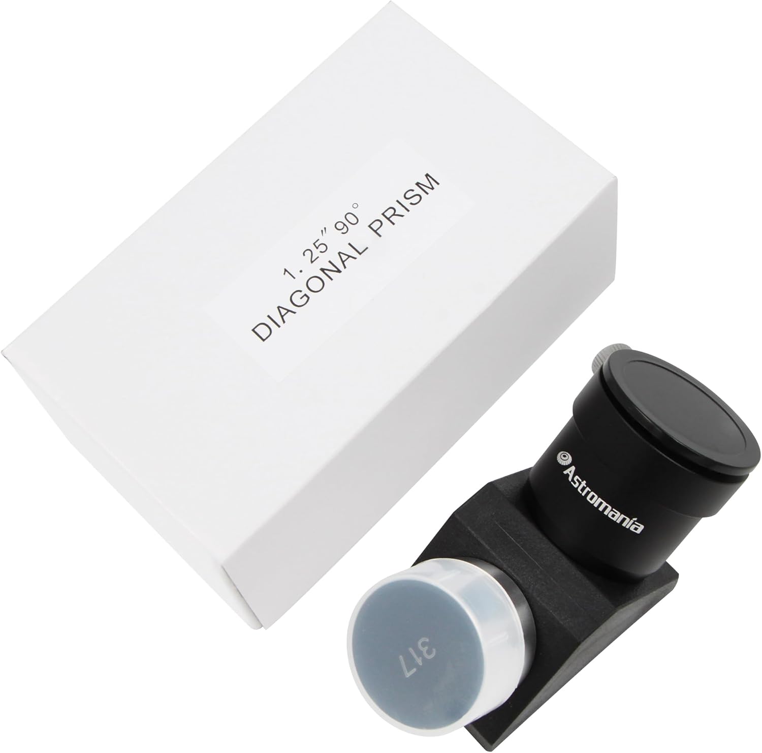 Astromania 1.25" UHC (Ultra High Contrast) Filter - Bundle with - 1.25" 90-Degree Erecting Prism