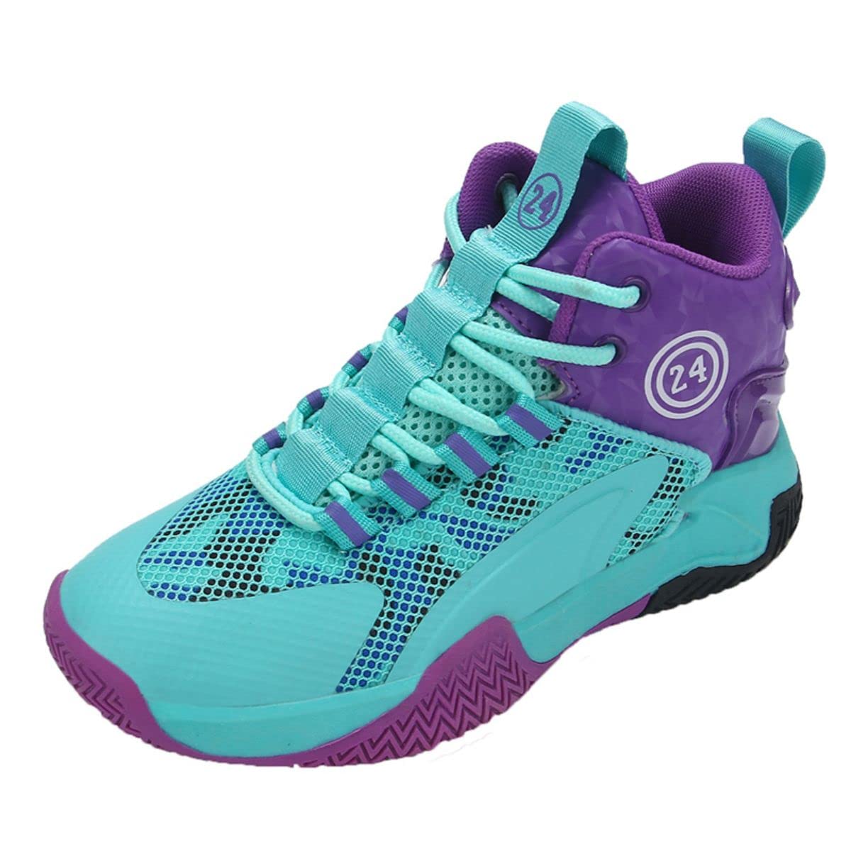 Basketballschuhe für Jungen Atmungsaktive Laufschuhe Kindersportschuhe Straßenlaufschuhe für Jungen Leichte neutrale Sportschuhe