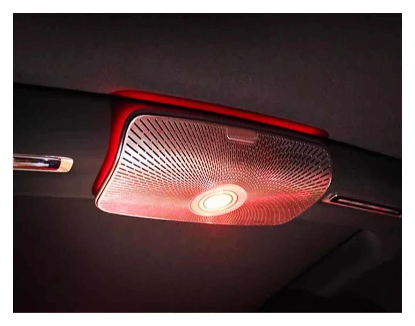 Ambient Light Compatible with Mercedes-Benz S-Class W223 S400L S450L 2021-2023 Decorative Lights 64 Color 4D Rotating Tweeter Speaker(D)