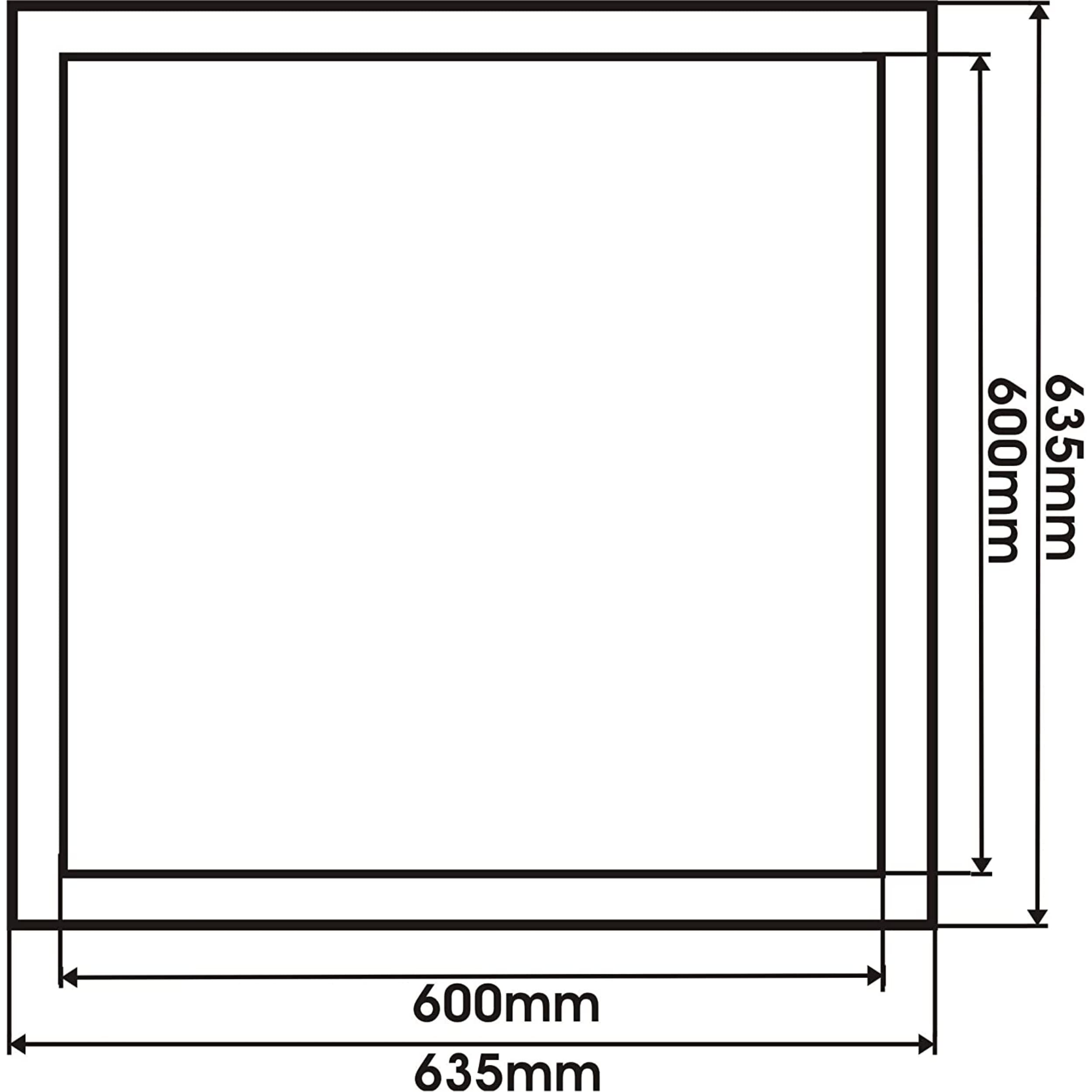 The White Edition - Tapa de revisión con cierre a presión (600 x 600 mm), color blanco