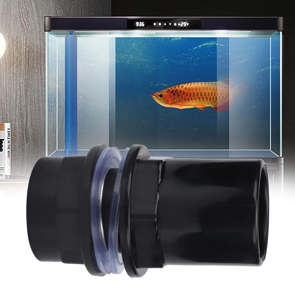Pssopp 5 Piezas Convertidor de Tubería de Agua de Acuario Adaptador de Manguera de Acuario de PVC Conector de Tubería de Agua de Acuario Conector de Tubería Recta Accesorios de Acuario(32mm)