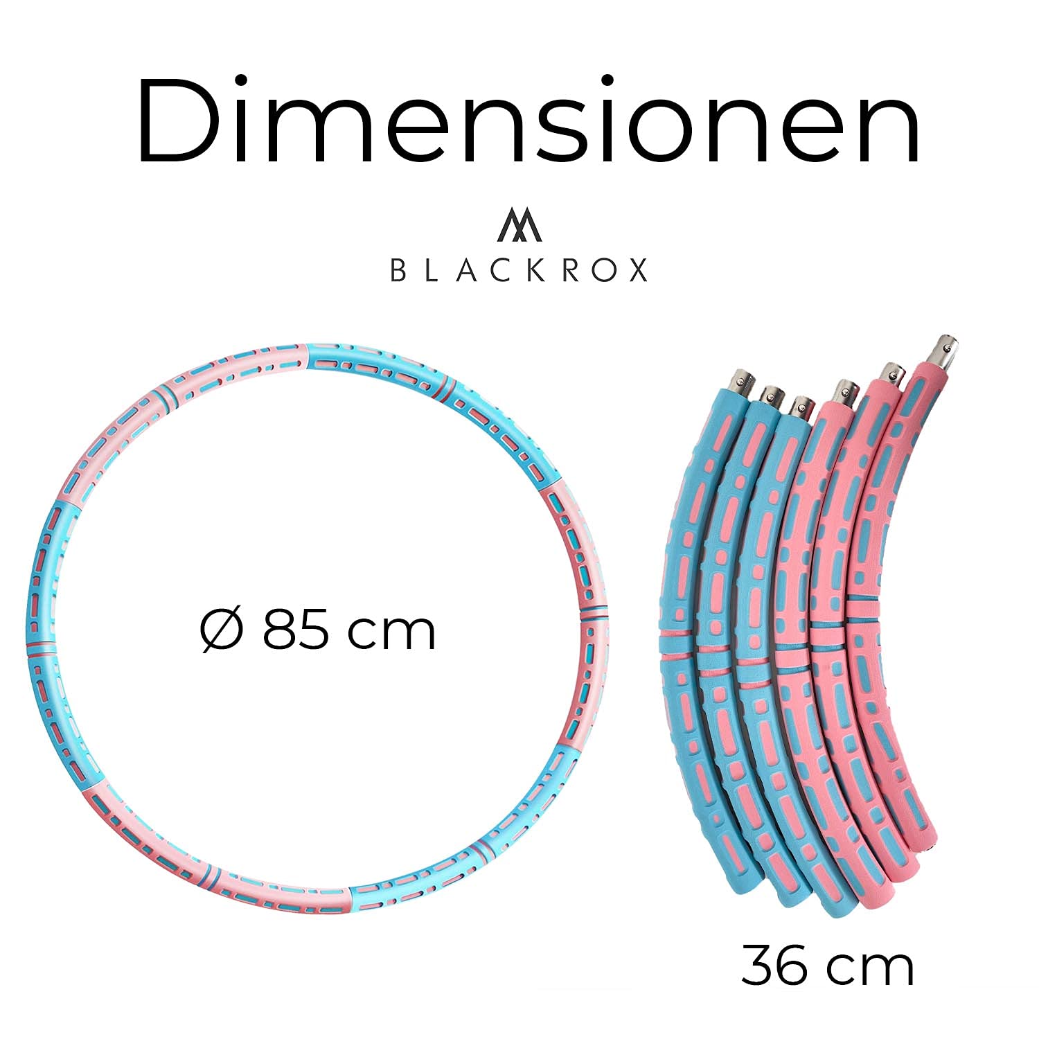 Dikke fitness hoelahoep Weight Hoop New Generation 1.4 kg