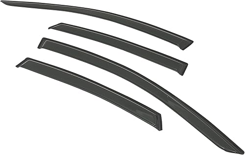 Miniatura 8 de ROADFAR Deflectores de ventana de montaje exterior compatibles para Nissan Altima (Sedan) 2013-2018 Juego de 4 piezas