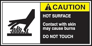 Accuform Signs LECN685 CEMA Safety Label, Legend