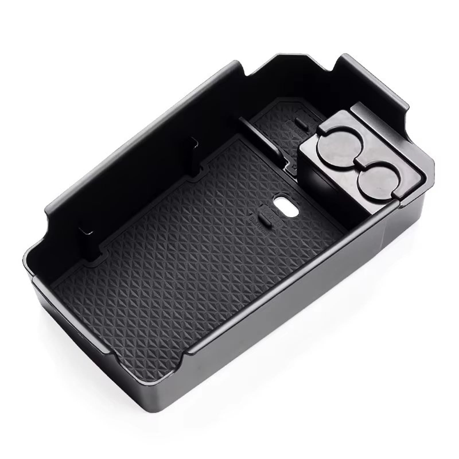LVDLRAJJ Storage Organizer Compatible With Volvo XC40 2019-2024 Car Central Armrest Storage Box Interior Accessories Stowing Tidying Center Console Organizer Container