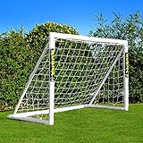 Forza Backyard Soccer Goals [9 Sizes] | Ultra-Durable uPVC Weatherproof Kids Soccer Goals | Quick Assembly – Every Goal Counts! (Locking Goals, 6ft x 4ft)