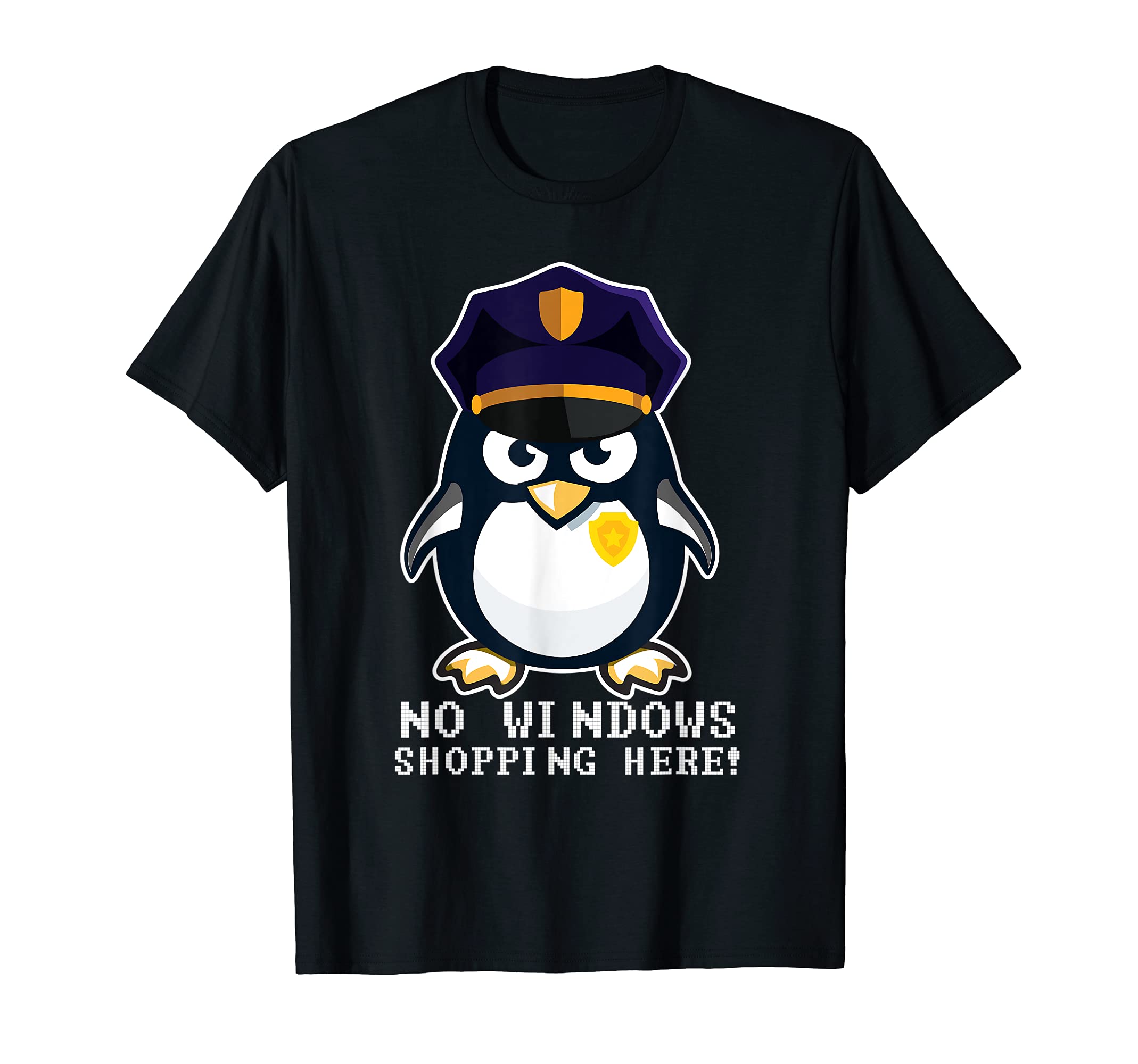 Computer Science Gamer Hacker Linux Nerd UbuntuNo Windows Tux Linux Penguin Sudo Rm Rf Computerfreak Hacker T-ShirtOEKO-TEX STANDARD 100
