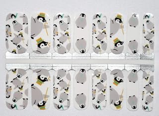 Penguin Nail Polish Wraps - Nail Polish Strips