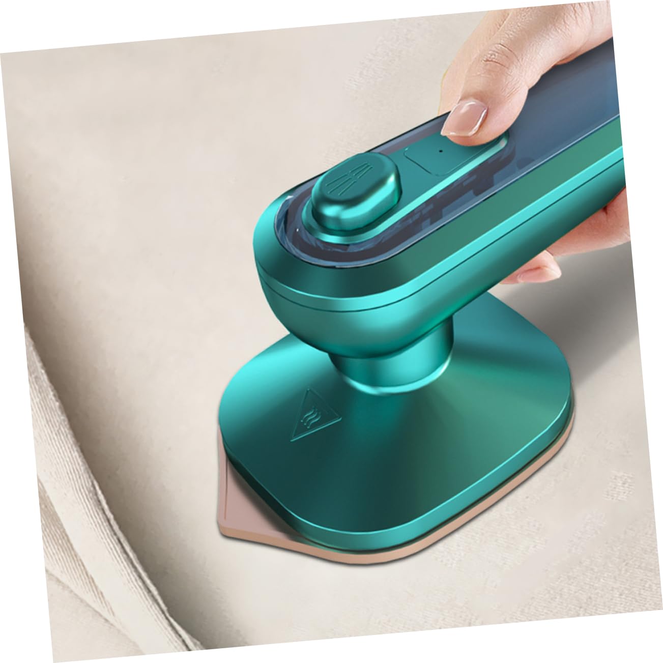 Unomor Ironing Steam Press Machine Compact Mini Iron Handheld Fabric Instant Wrinkle Relief Water Mist Spray Construction Versatile Use Home Travel Softens Fabric Us Plug