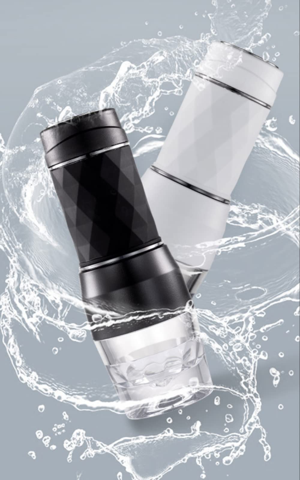 Sistema De ExtraccióN Doble para El Hogar Molinillo De Prensa Manual para Oficina Molinillo De Café PortáTil PequeñO para Exteriores Lavable 120 Ml (Blanco Negro)