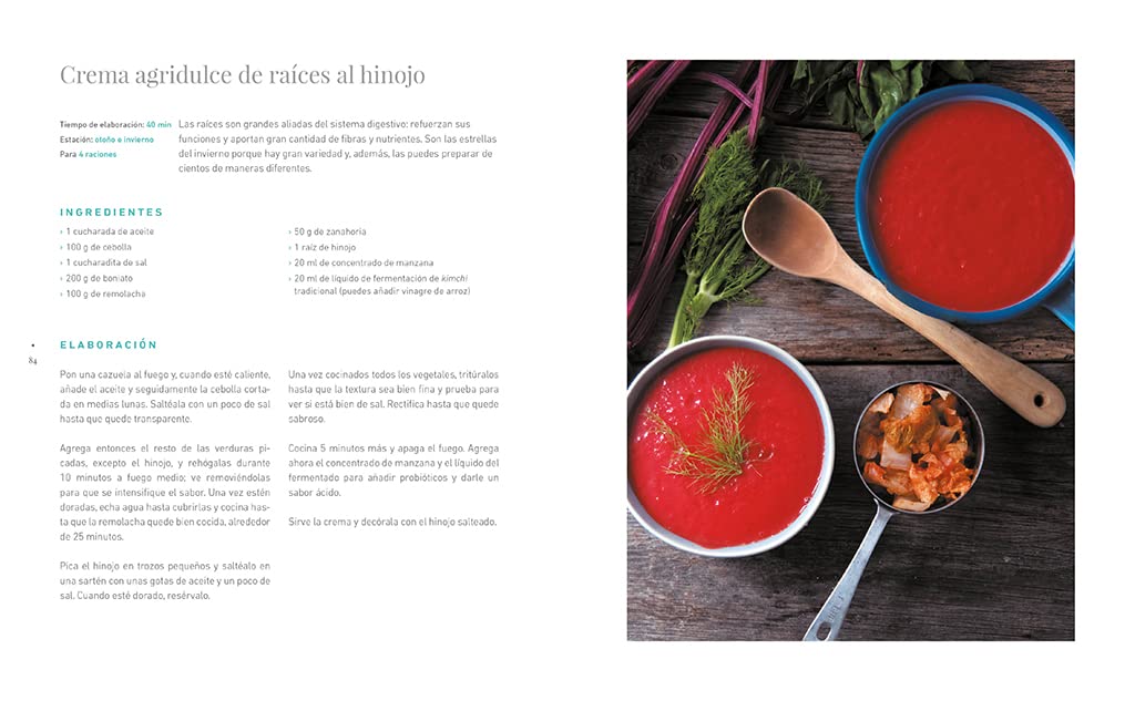 La cocina probiótica: Recetas fáciles, sanas y deliciosas para cuidar tu microbiota (Cocina saludable)