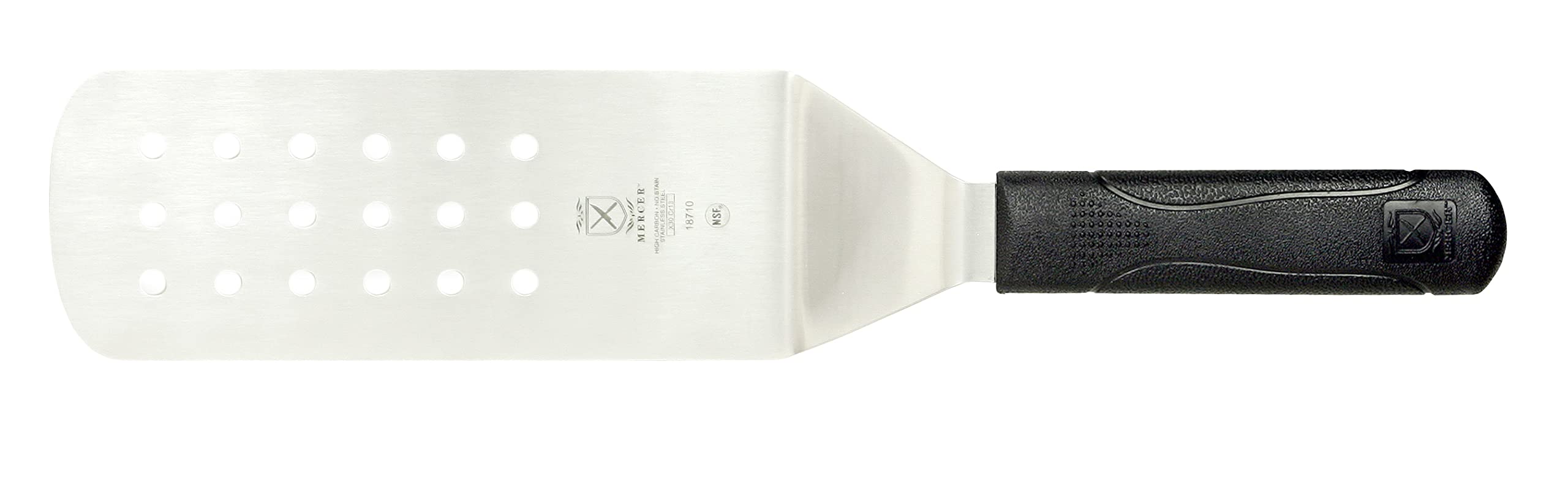 Mercer Culinary Millennia TurnerHandle, 8 Inch x 3 Inch, Blue