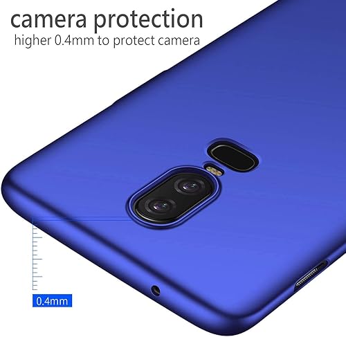 Miniatura 3 de Funda compatible con OnePlus 6 Slim Funda protectora OnePlus 6 [protege de golpes/arañazos/caídas/marcas] [plástico PC de alta calidad] cubierta