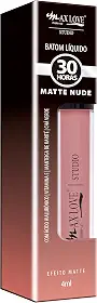 Batom Liquido Nude Matte 30H Cor: 671 - Max Love