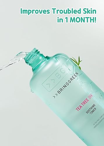 Miniatura 4 de BRING GREEN Tea Tree CICA Tónico calmante  Rutina diaria suave de cuidado de la piel para efecto refrescante e hidratante (8.5 onzas líquidas), 8.5