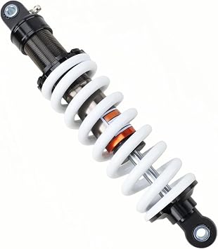330mm 13" Universal Rear Shock Absorber Heavy-Duty 11mm Spring Max Load 600lbs for 125cc400cc Dirt Bike Pit Bike Motorcycle ATV Quad Go Kart Aftermarket Fits Honda/Yamaha/Suzuki