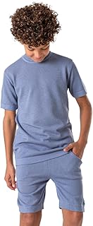 طقم شورت سادة للاولاد الكبار من نينوس