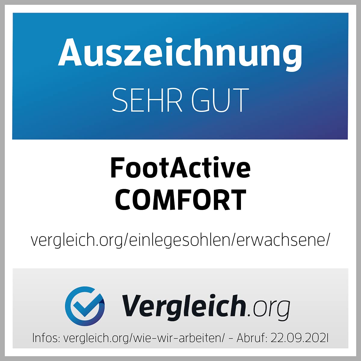 FootActive Solette ortopediche ortopediche di sostegno dell'arco plantare con il massimo comfort e assorbimento degli urti per sport, atletica, tempo libero, lavoro e gioco