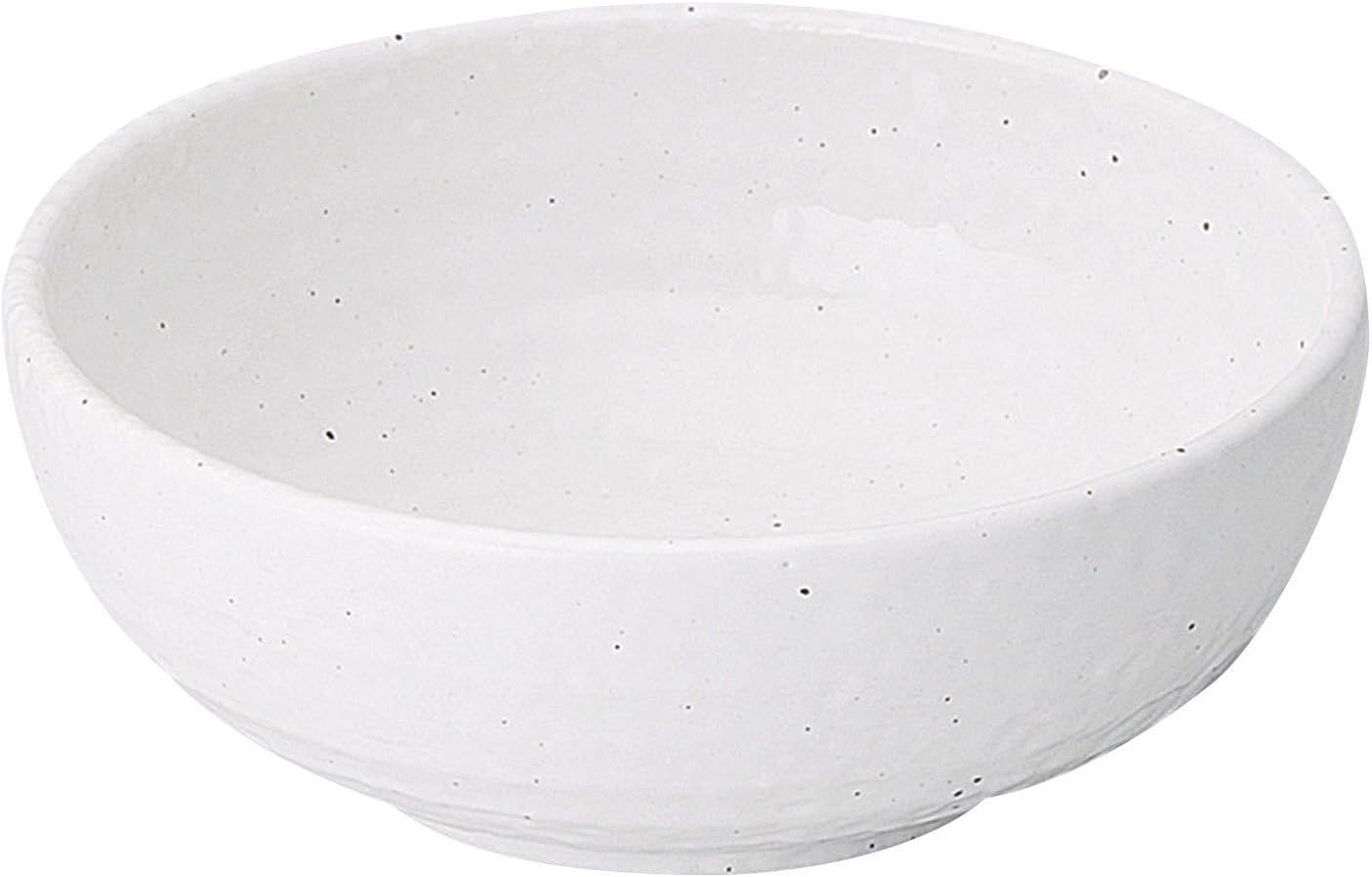 Koyotoki 51520027 Large Bowl, White, 64.8 fl oz (1,840 ml), 7.0, Stone Bowl, New Powder Pattern