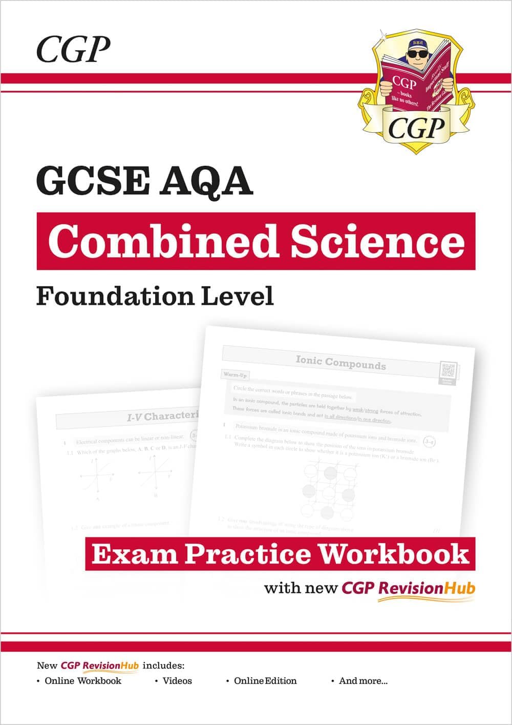 New GCSE Combined Science AQA Foundation Exam Practice Workbook with CGP RevisionHub (CGP AQA GCSE Combined Science)