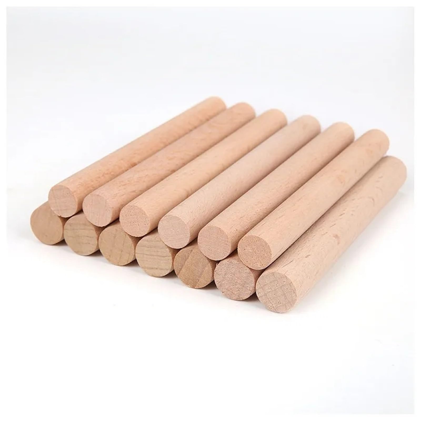 Palitos Helado Para Manualidades 10 varillas de madera sin terminar for manualidades.(100x12mm)