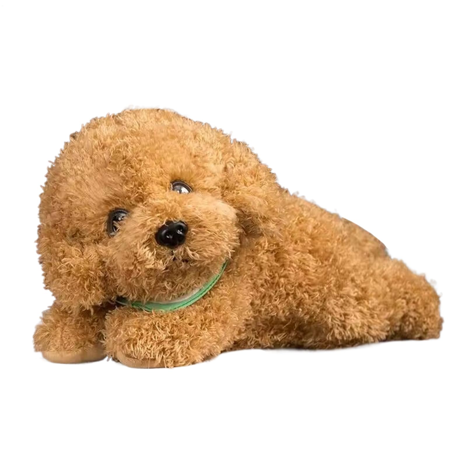 Giocattolo Realistico Per Cani Barboncino Peloso, Morbido PeIuche Realistico, 27 Cm, Cucciolo Di Peluche, Animale Di Peluche Per Cani, Compagno Coccoloso, Per Bambini Adolescenti Adulti Famiglia Natal