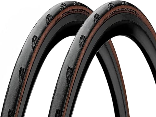 Miniatura 6 de Continental Grand Prix 5000 S TR - Tubeless Road Bike Tire Fast, Light, Durable - BlackChili, Vectran Breaker, LazerGrip, Active Comfort