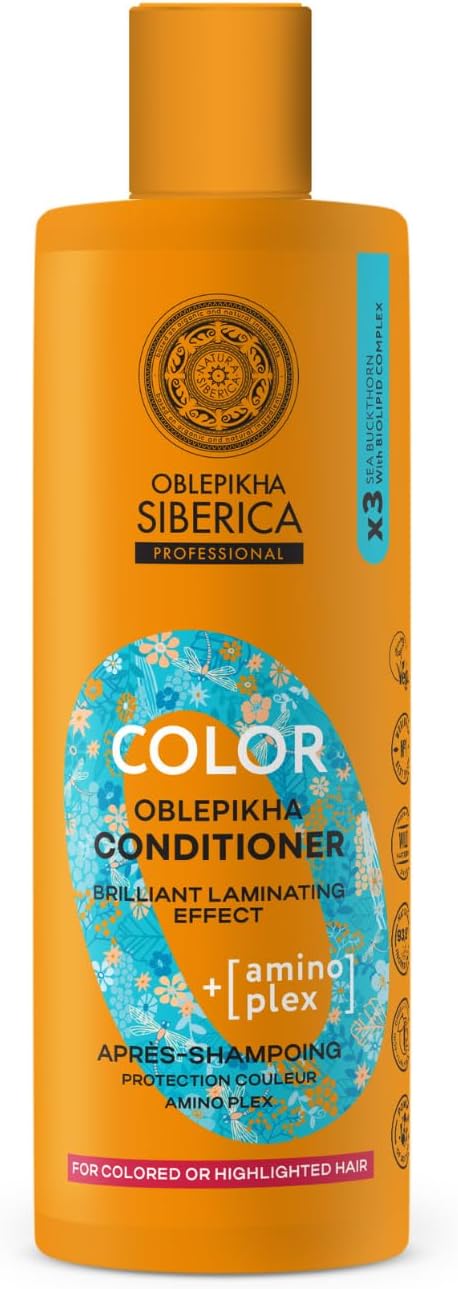 Natura Siberica Boyali Saçlara Özel Parlaklık Veren Saç Kremi - Ns O Color Oblepikha