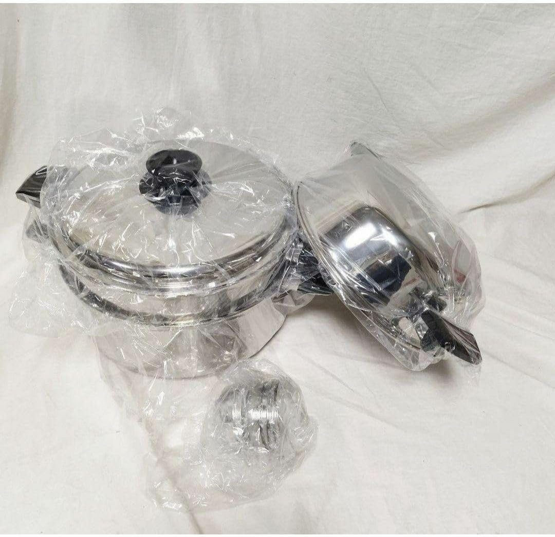  ロイヤルクイーン 新品 6QT 蓋付き と付属品セット IH対応@ ロイヤルクイーン 6QT 蓋付き と付属品セット IH対応@ IH対応品