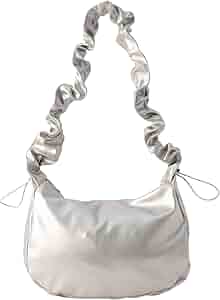 ANITERIMA シルバーショルダーバッグ（マチあり） Amazon | [コムサイズム] (モノコムサ) ギャザーショルダーバッグ 95