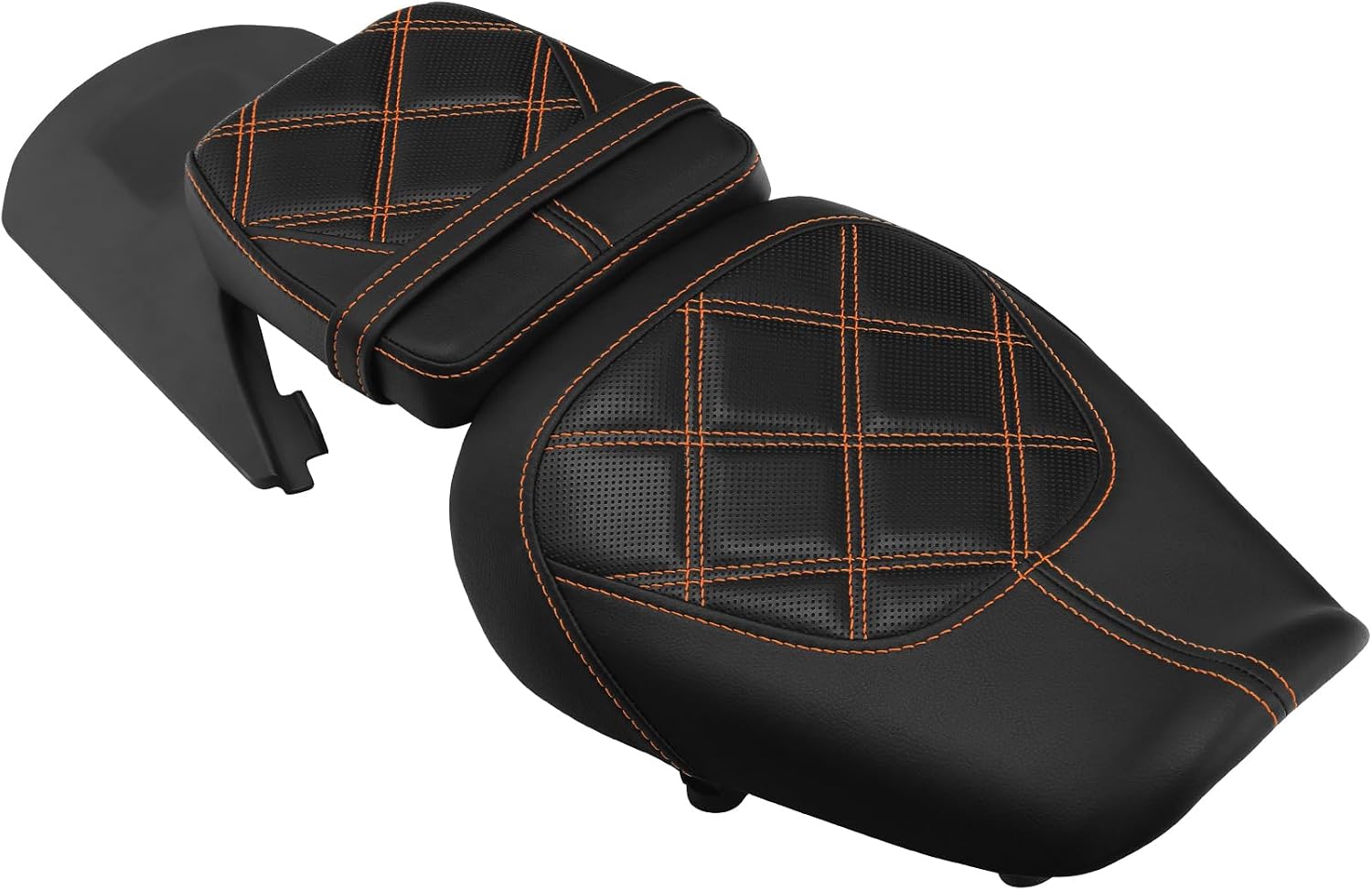 Green-L Motorcycle 2 Up Rider Driver&Passenger Seat and Rear Fender Extension Fit for Harley Sportster S RH1250S 2021-2025 (Style E)