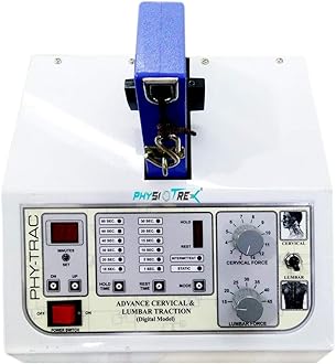 PHYSIOTREX® DIGITAL CERVICAL & LUMBAR TRACTION MACHINE 2-45 KG WITH 1 YEAR WARRANTY