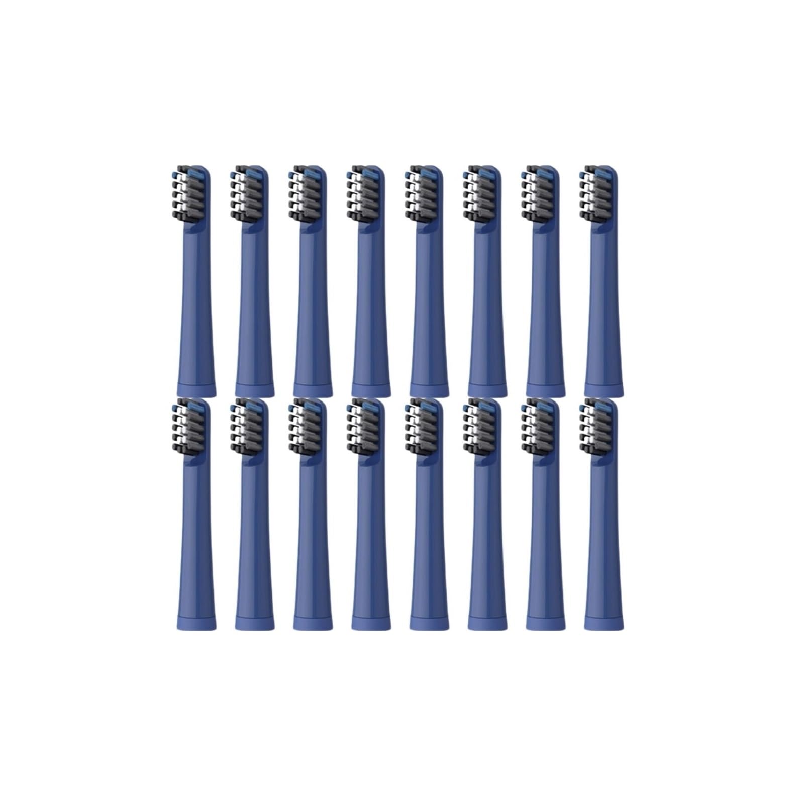 Testine, Compatibile Con Realme, N1 N2 RTX2103 SN301 | Testine di ricambio per spazzolino elettrico, 4 8 o 16, plastica, 9 cm, confezioni sigillate(16PCS BLUE)