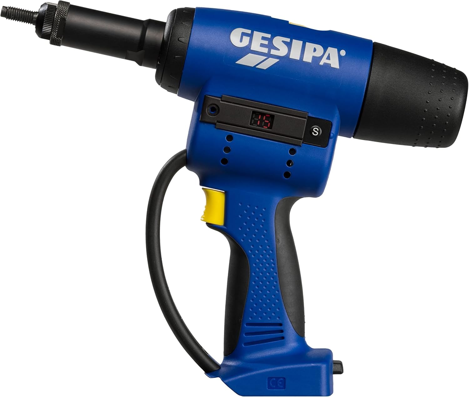 GESIPA FireBird Pro Akku-Nietmutterngerät – Blindnietmutter (Setzkraft 15000 N, Hub 10 mm, bürstenloser Motor, ohne Akku)