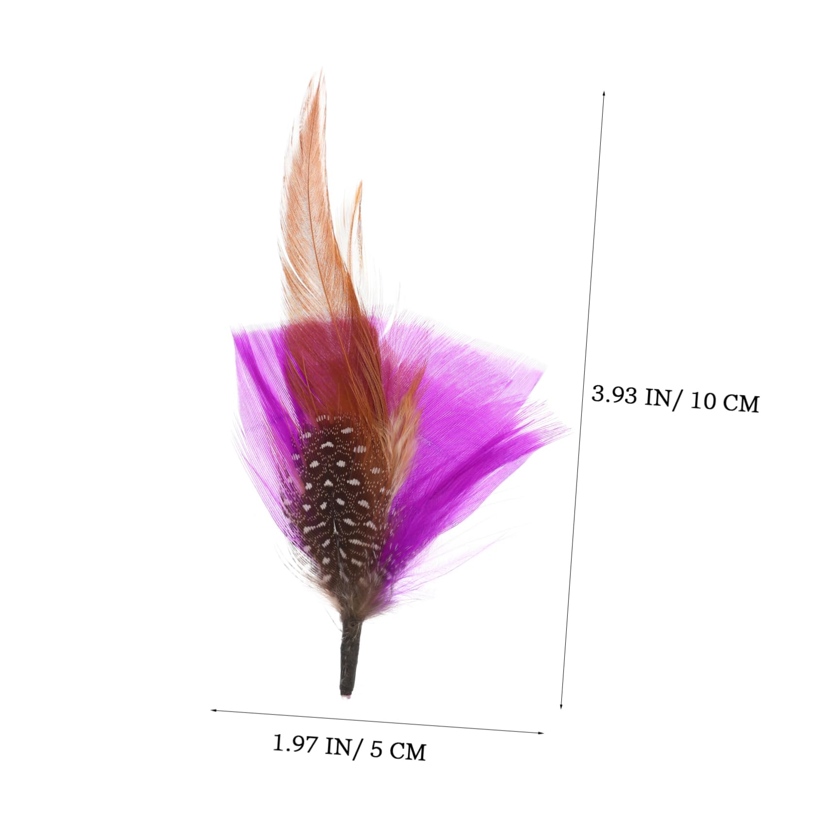 VALICLUD Kostüm Dekorative Federn Haircharm Haaraccessoires Partydekoration Broschen Partyhut Dekorative Feder Haarnadel Party Dekorative Feder Hutfeder Im Einzigartigen Stil 14st