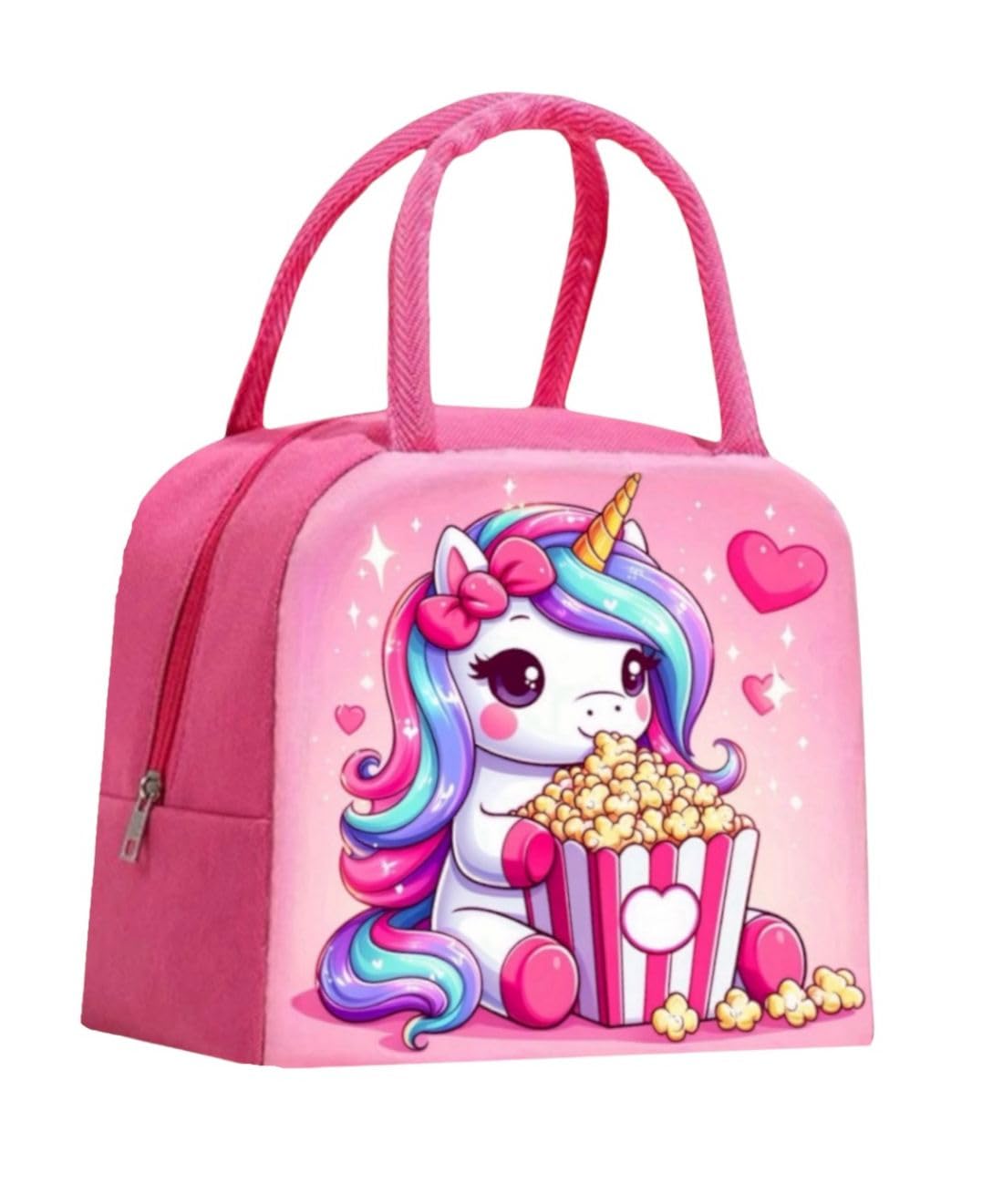 TOOYEP Unicorn Insulated Lunch Bags for Kids Teenagers- Small Size for Kids Student Children to School | Picnic Organizer Portable and Reusable Pink (Size 21 * 20 * 13 cms) (B0DD492HFS) Amazon Price History, Amazon Price Tracker