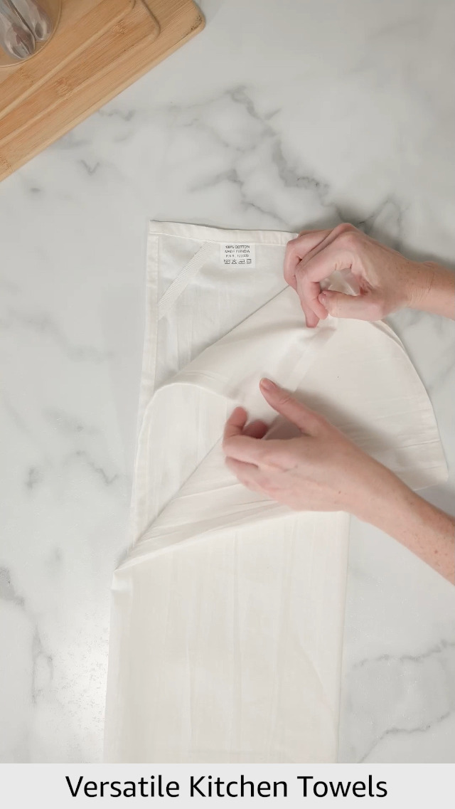 Cheese Cloth Aunt Martha's 28"x28" Flour Sack Dish Towels (2-Pack) - 130 Thread Count For Embroidery & Kitchen Use Dish Cloths