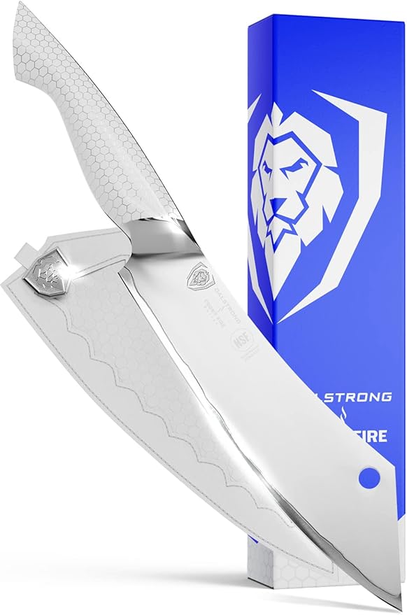 DALSTRONG Chef & Cleaver Hybrid Knife 8" "The Crixus" Frost Fire